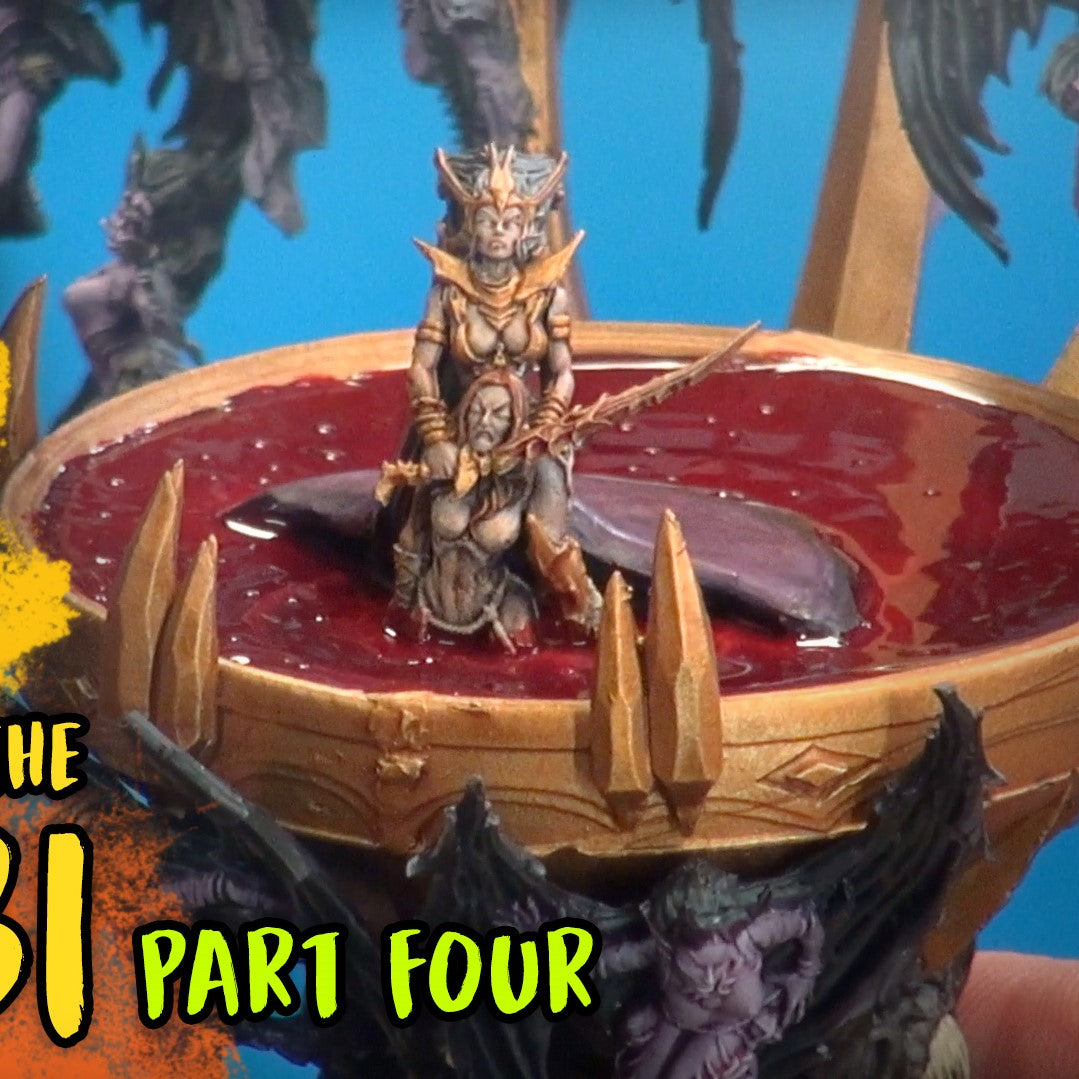4/4 - Final episode of the Altar of the Succubi painting tutorial by OnTableTop / Beasts of War