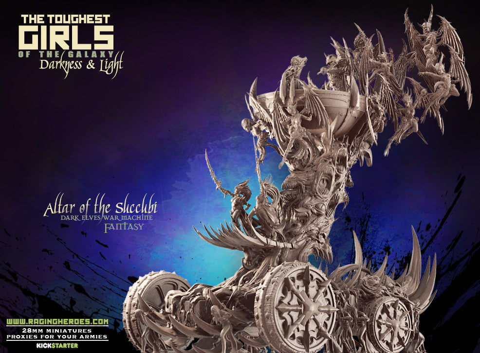 TGG2: Update #61 – YES!!! (NSFW) Altar of the Succubi, War Pulpit, Dark Elves Male Bits, and more Knights of the Chalice