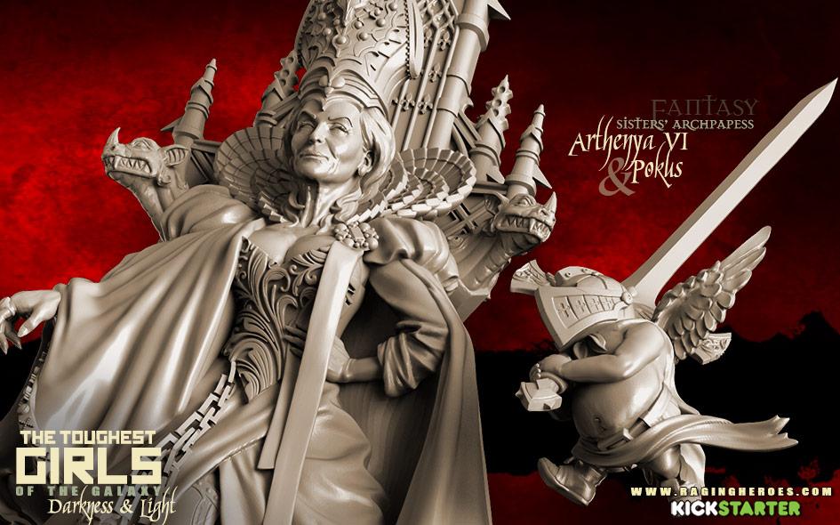 Who is Arthenya VI? ⚡ A Raging Heroes story by Benoit