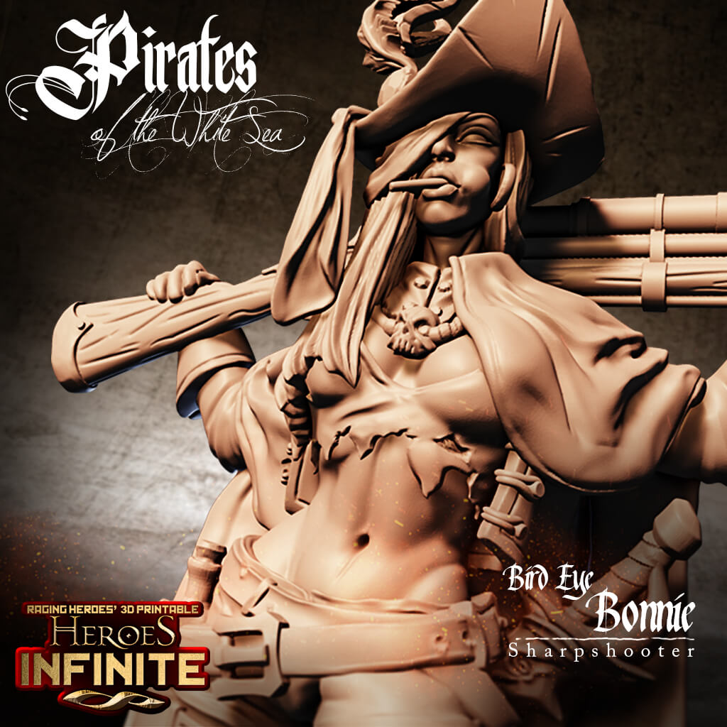 Heroes Infinite: Patreon launching in the next 24 hours + Sharpshooter Bonnie revealed!