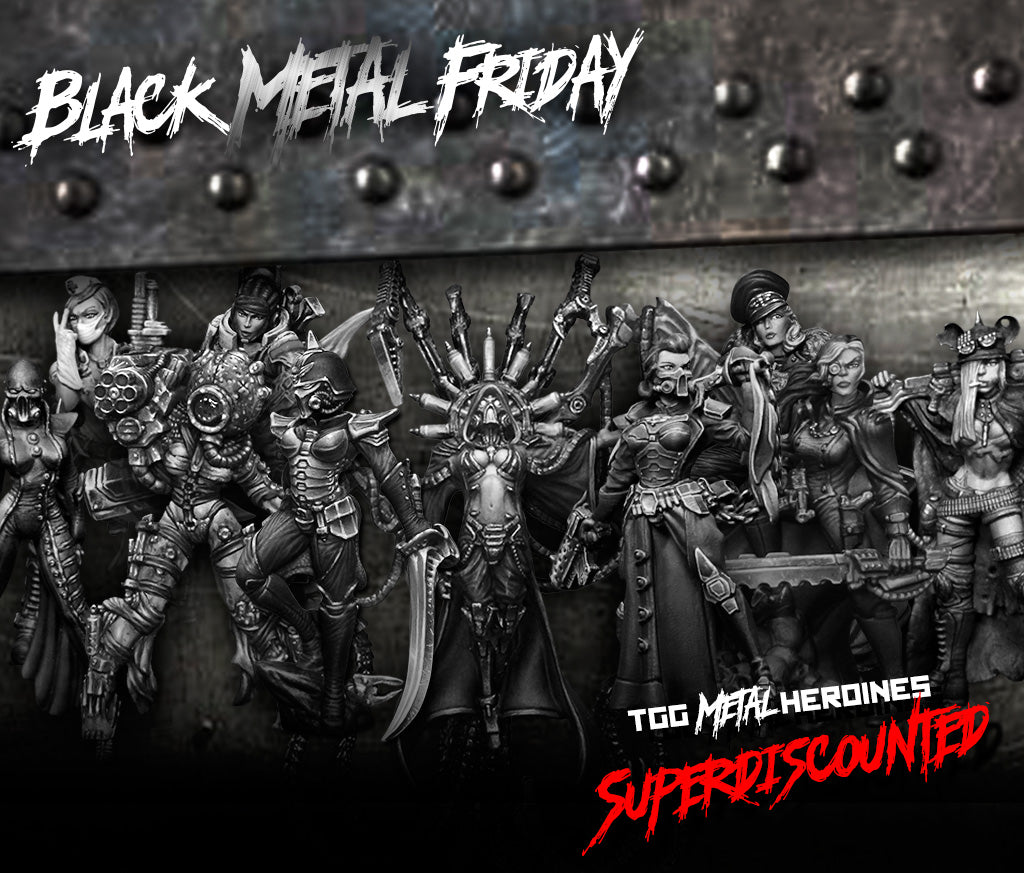 Black Metal Friday: SAVE up to 42% on these packs entirely made of metal miniatures!