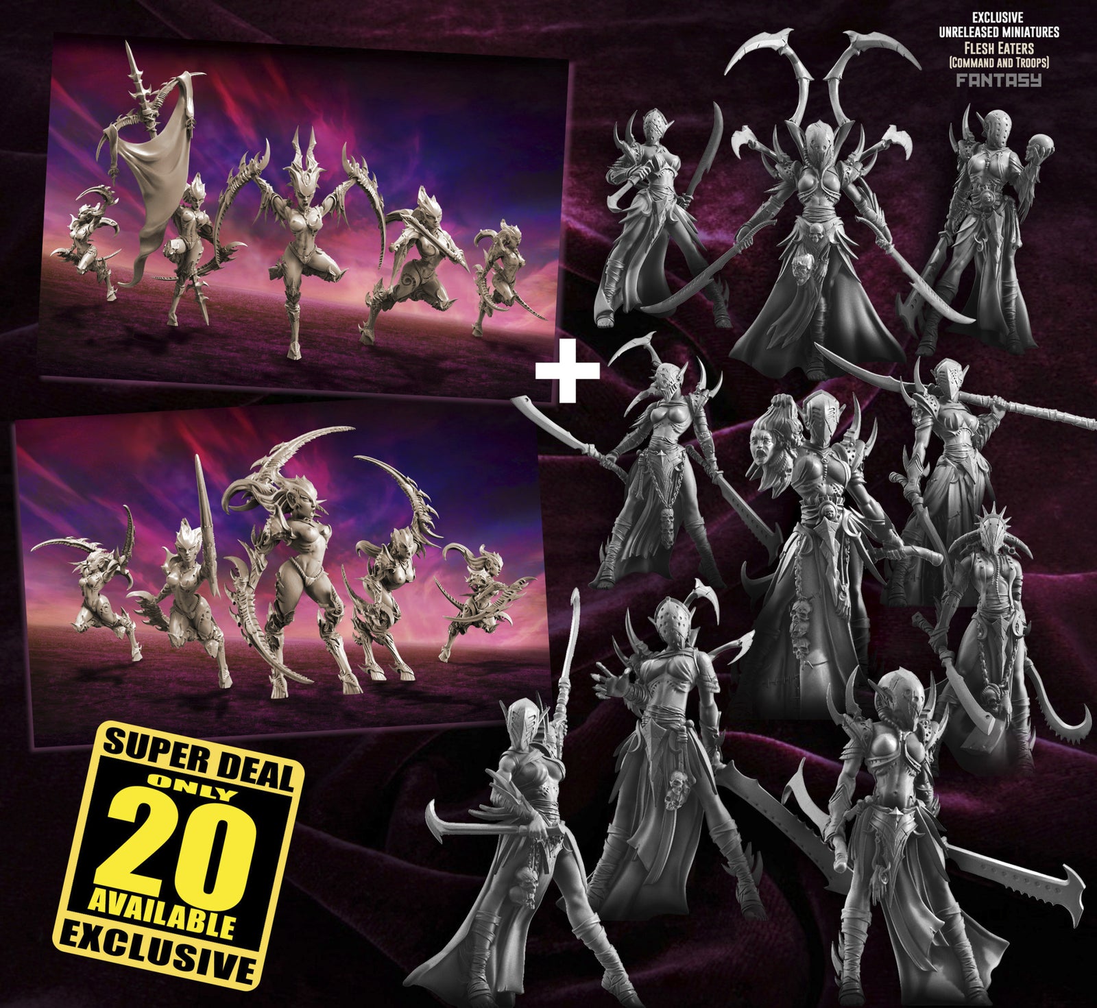 Last hours to grab a Blood Marauder or Archpapess Guard Pack!