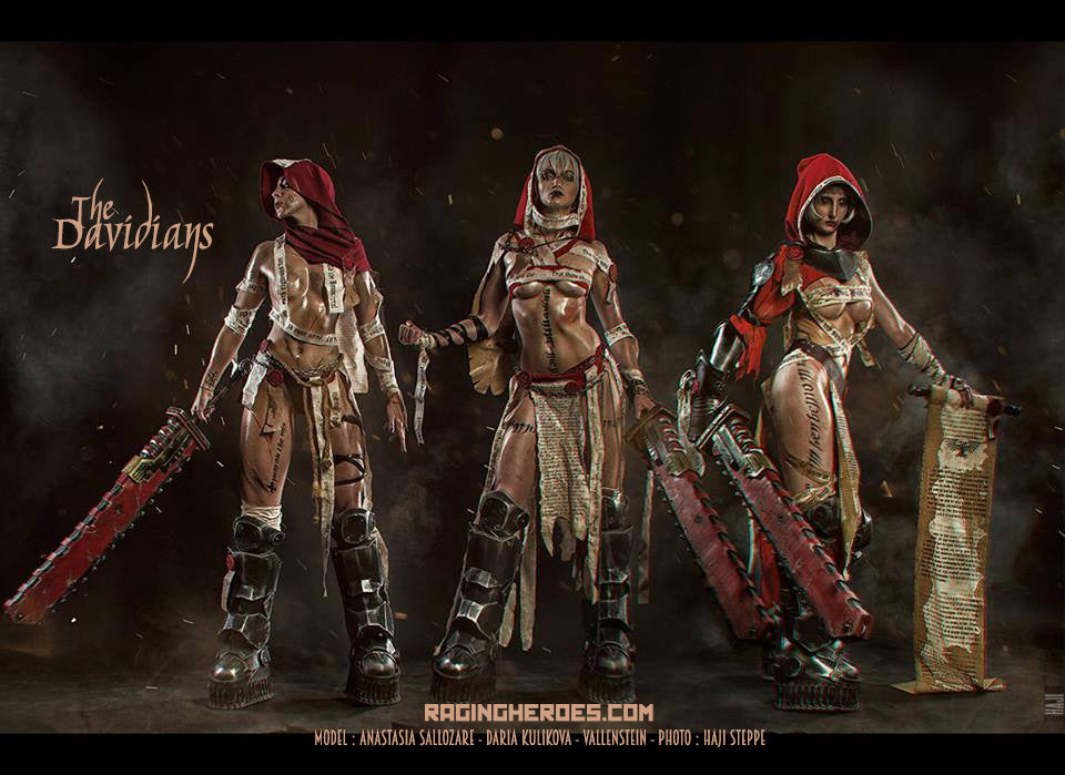 Amazing Davidians Cosplay!!! NSFW