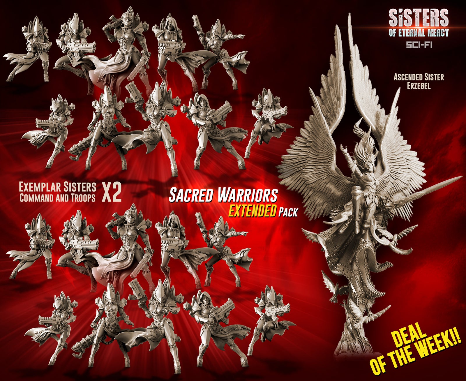 Sci-Fi Sisters? 🙉 The long wait is over! Special LAUNCH PRICE + HOTTER Deals Of The Week