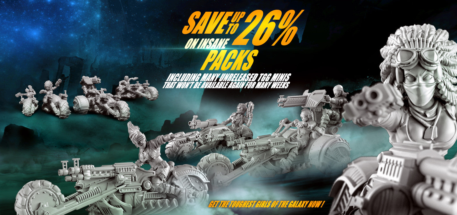 FINAL DAY to bag up to 26% off on our Limited Edition Packs!