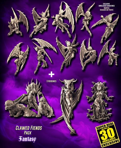 🔥 Watch out for the Harpy Claws! 💀 Rip open a Dark Elves limited pack now!
