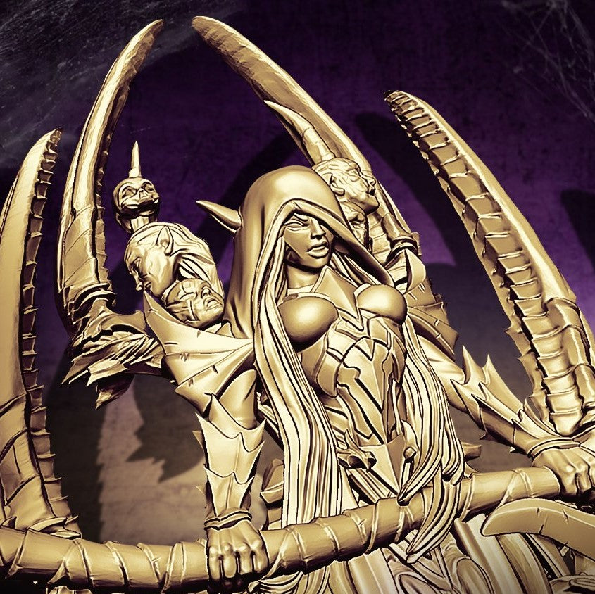 Creepy yet elegant?🕷️ Meet the Servants of the Spider Goddess!