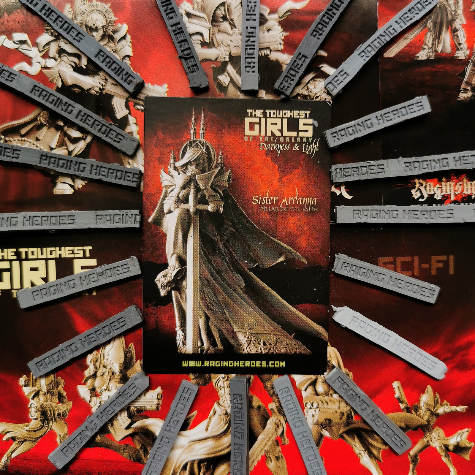 5 Unboxing Videos by Gray Primer - Sisters of battle 40k proxies