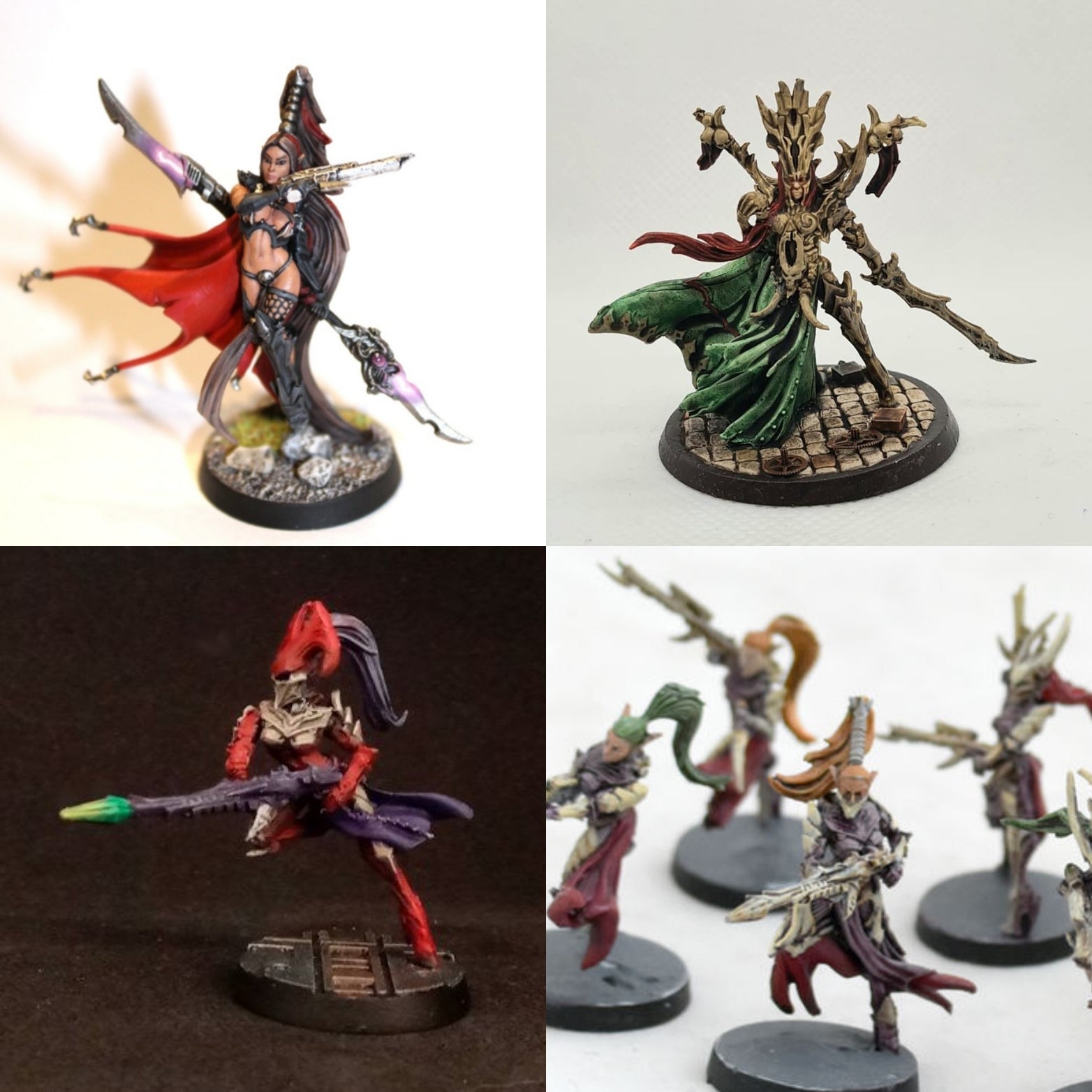 Skinners, Hunters & more Void Elves painted: Kabal squads on a rampage!