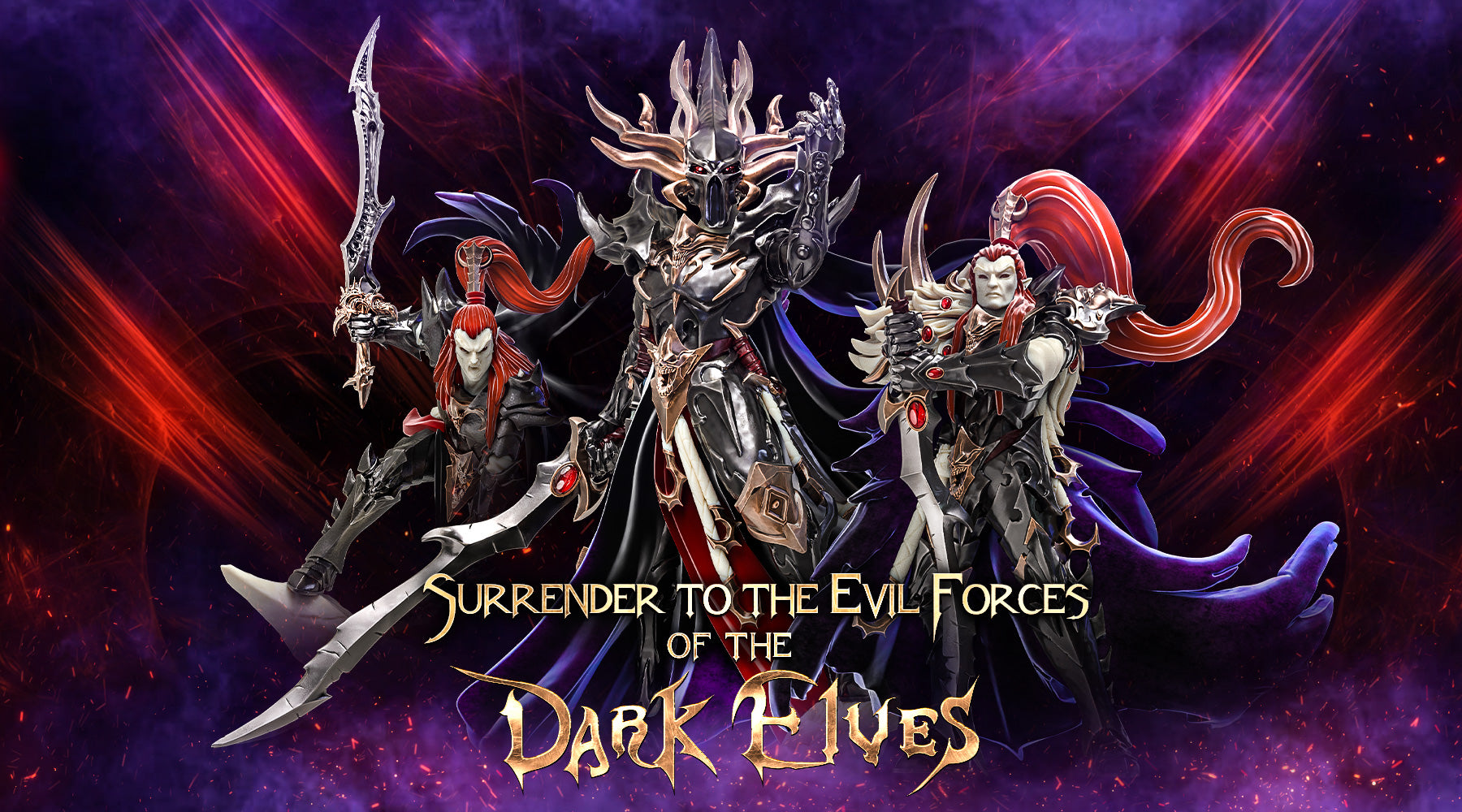 Surrender to the Evil Forces of the Dark Elves!