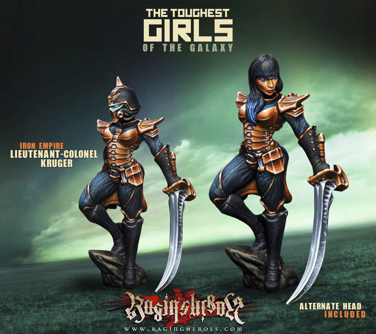 New Releases - Lieutenant Colonel Krüger and Lady Sigrith