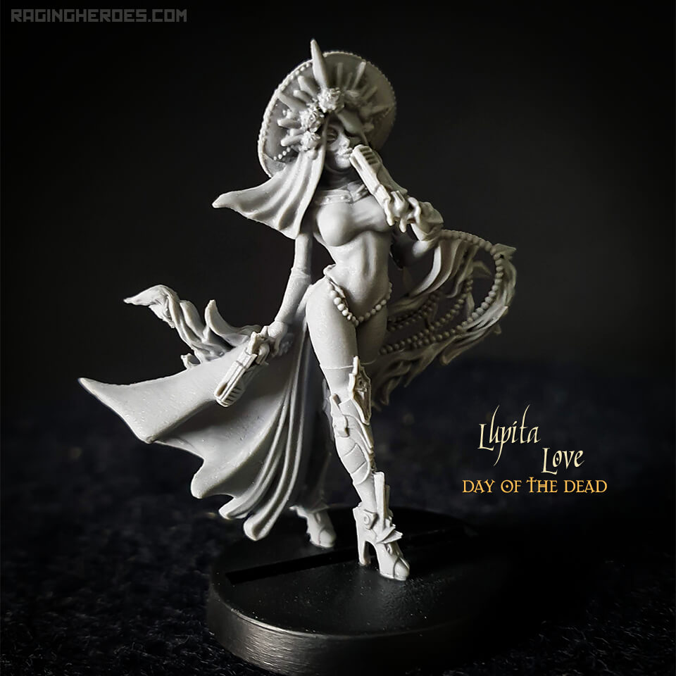 Turntable video 💀 Day of the Dead edition of the Daughters of the Crucible!