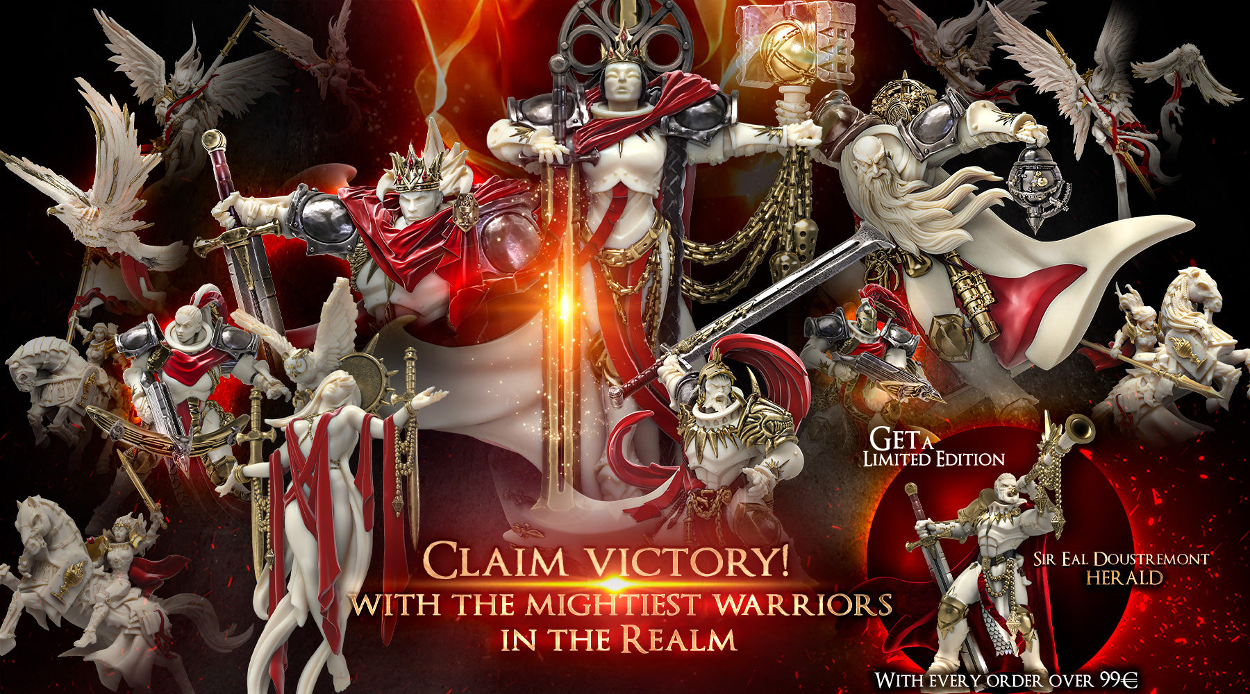 Claim victory with the Mightiest warriors in the Realm!