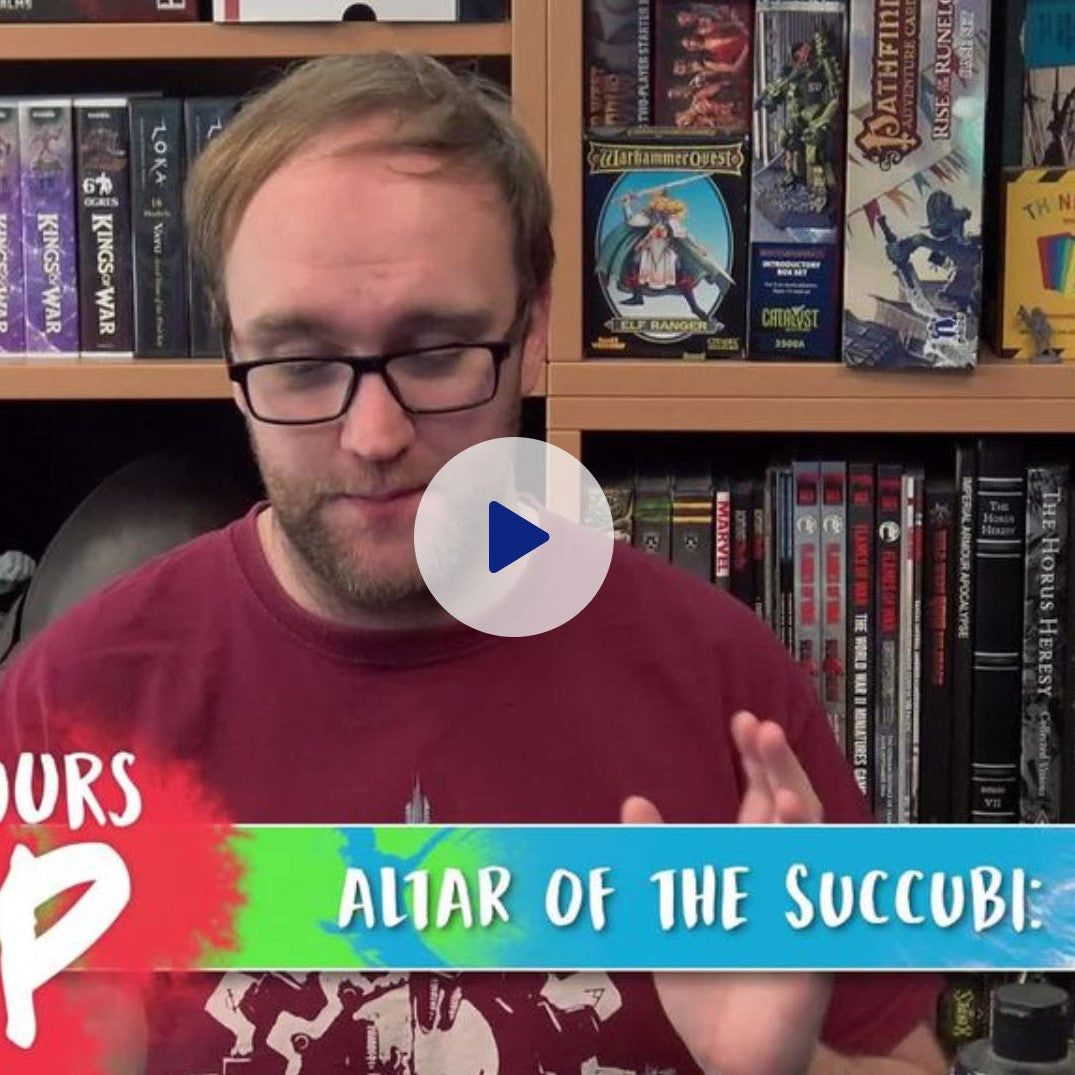 1 - Painting the Altar of the Succubi - OnTableTop Hobby Vlog