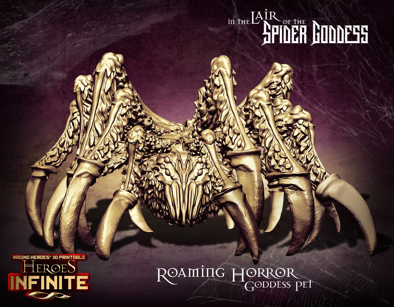 Video: Spider Invasion! May 2020 Release for our 3D Printing Patreon!