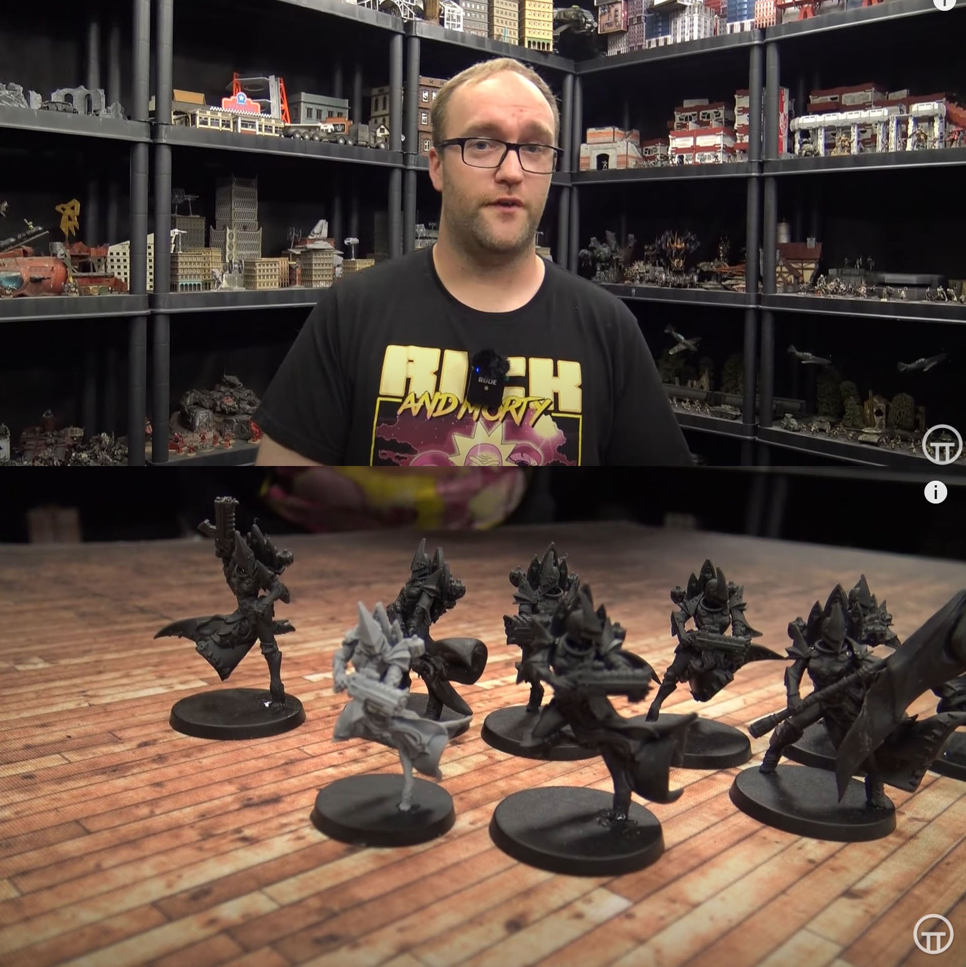 On Table Top Video: John compares the old and new Exemplar models!