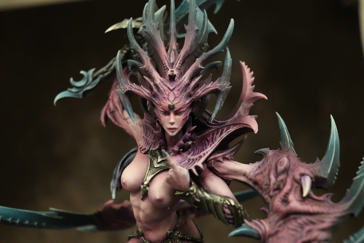 (NSFW) 🔞 Can you keep a secret? ⚡ The Avatar of Shaah painted!