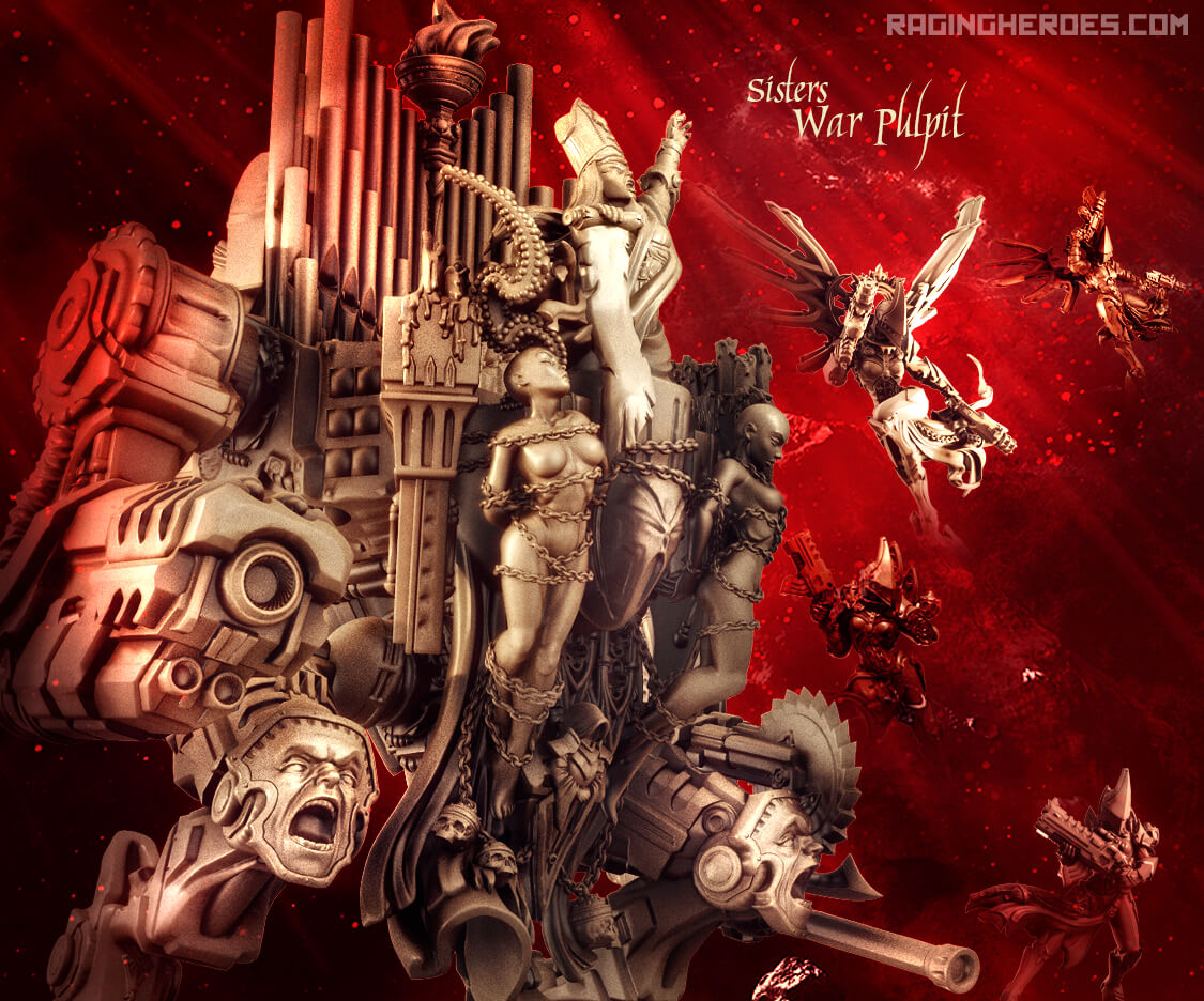 🔞 NSFW: The next BIG thing's here: the War Pulpit finally available! 😱