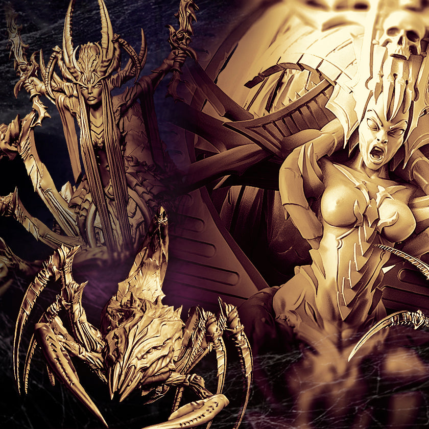 Οι υπηρέτες της θεάς αράχνης (Dark Elves - Fantasy)