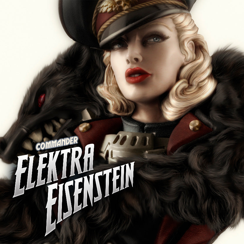 Commander Elektra Eisenstein shows you different eays to use Raging Heroes minis