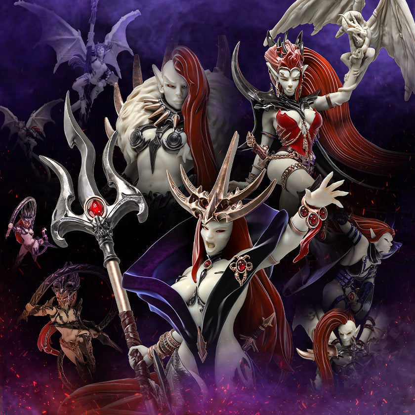 Sankuri Kraash and Lady Darkryss