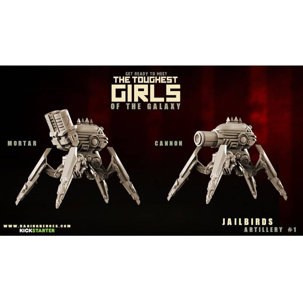 Jailbirds Heavy Weapons Team #01 (JB) - Raging Heroes