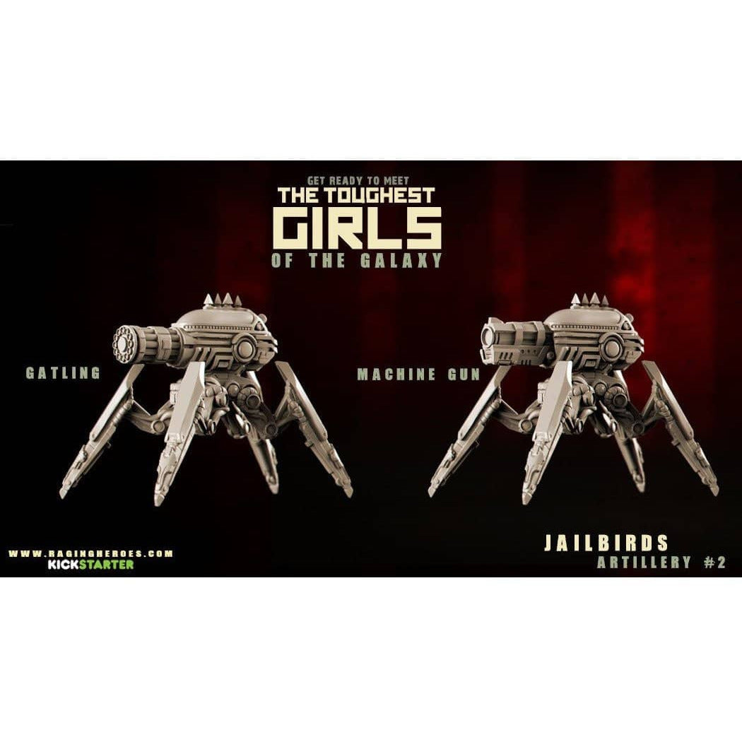 Jailbirds Heavy Weapons Team #02 (JB) - Raging Heroes