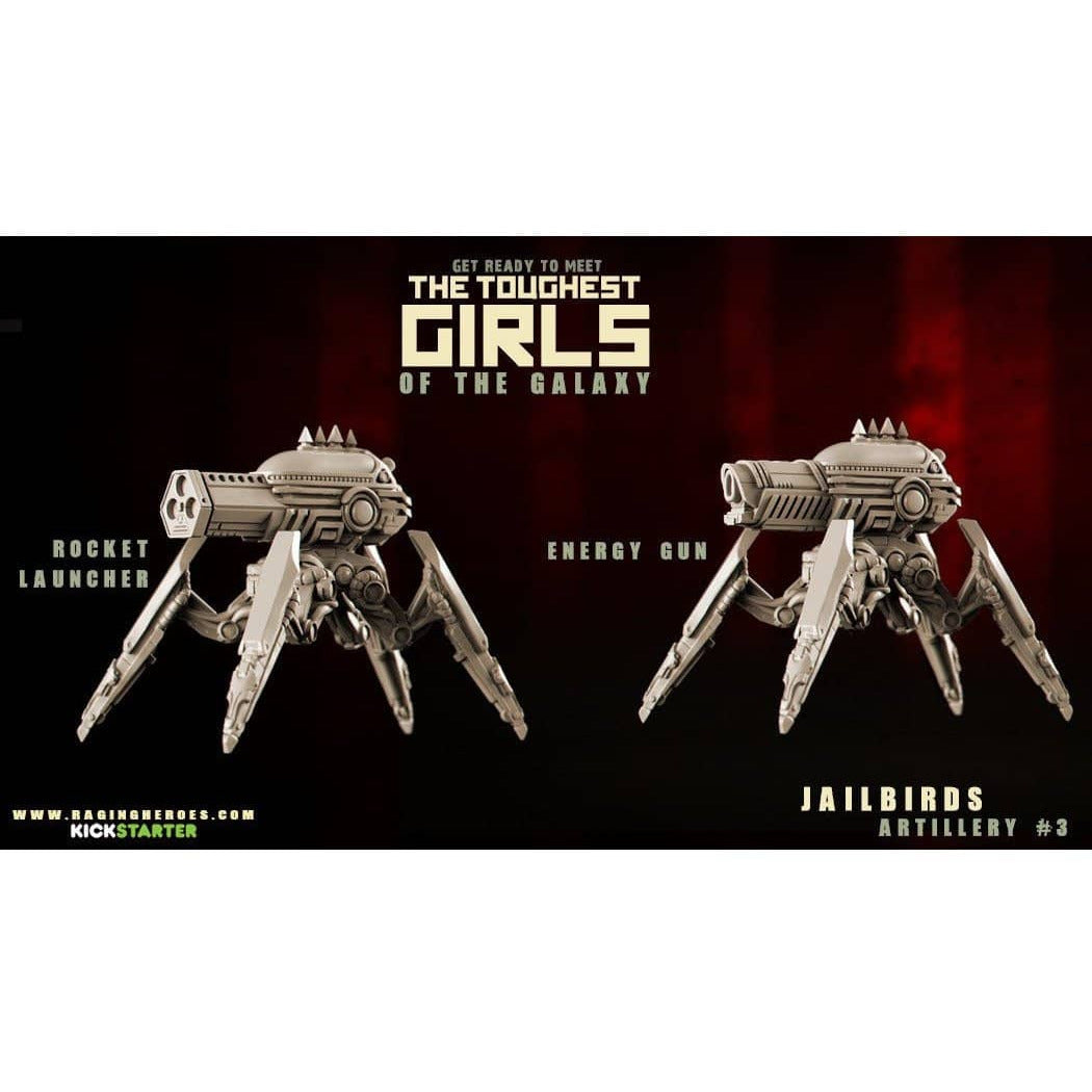 Jailbirds Heavy Weapons Team #03 (JB) - Raging Heroes