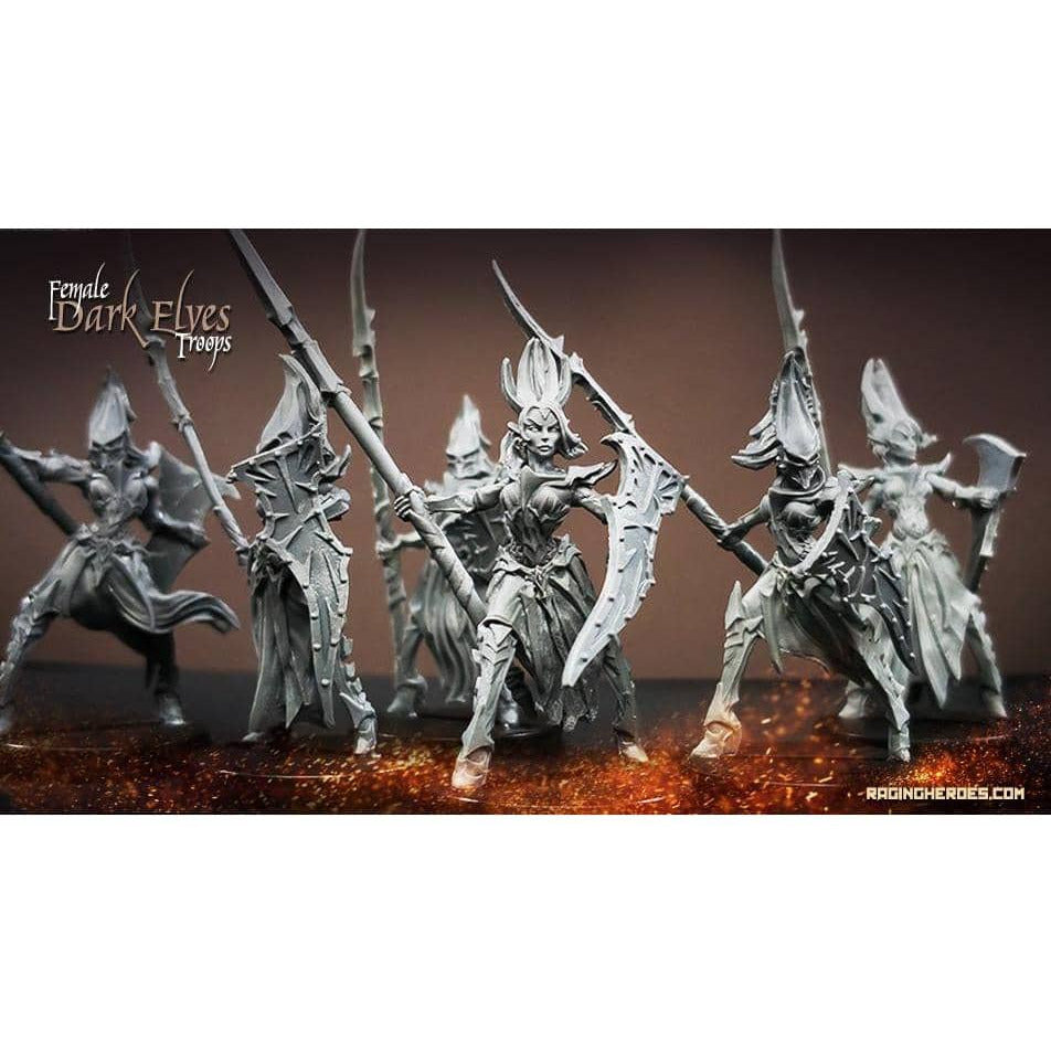 SPEARwomen - Command Group (DE - F) - Raging Heroes