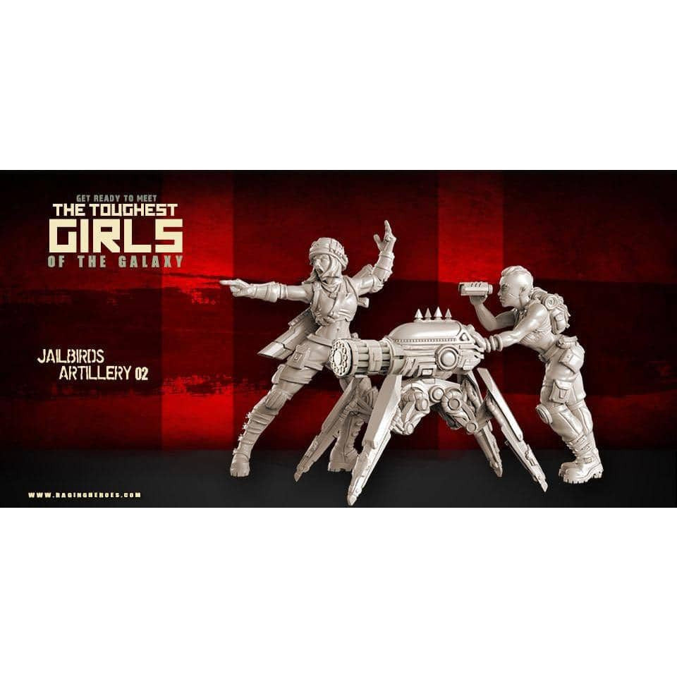 Jailbirds Heavy Weapons Team #02 (JB) - Raging Heroes
