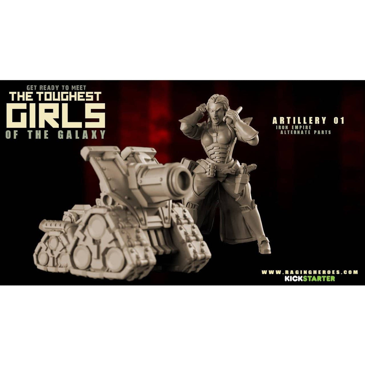 Iron Empire Heavy Weapons Team #01 (IE) - Raging Heroes