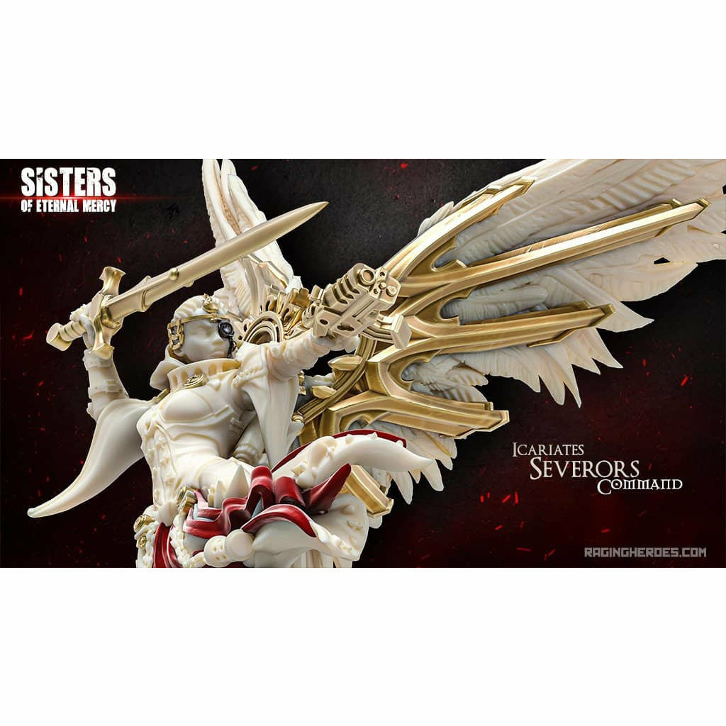 Icariates Severors Command Group (Sisters - SF) - Raging Heroes