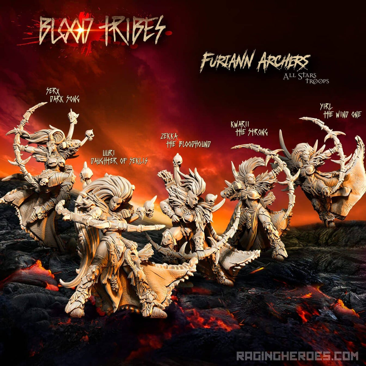 March of Destruction Packs (Mix - F) - Raging Heroes