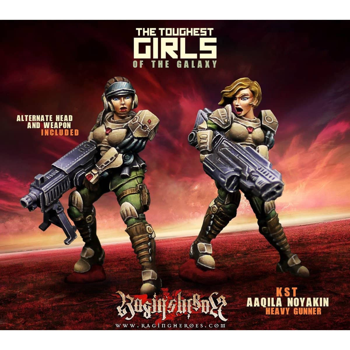 Aaqila Noyakin, Heavy Gunner (KST) - Raging Heroes