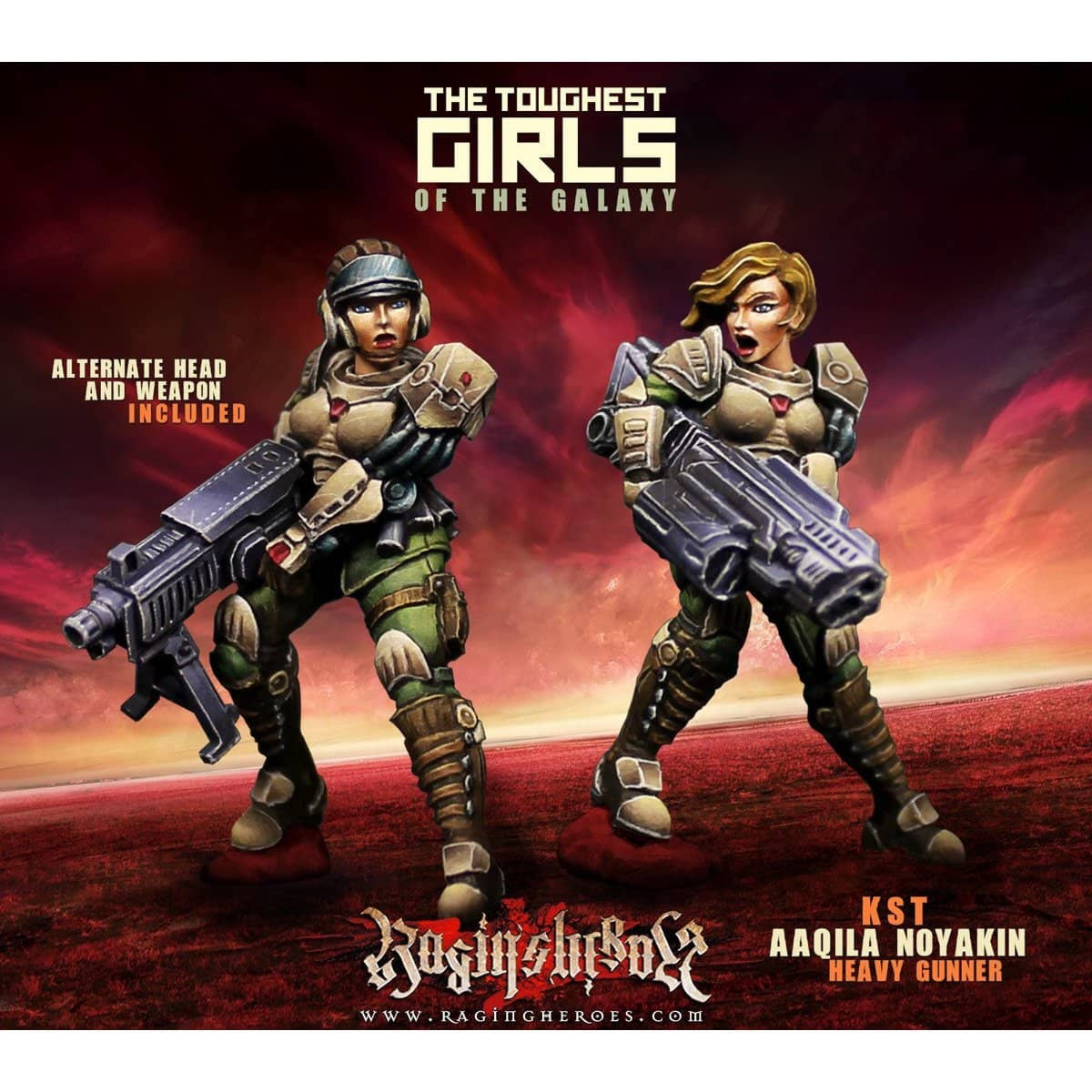 Alien Slayers REGIMENT (Mixed-SF) - Raging Heroes