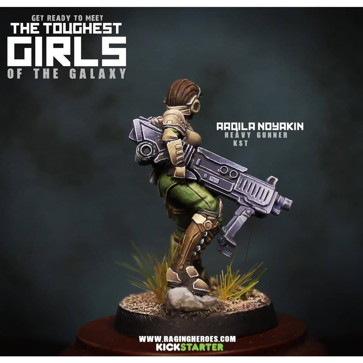 Aaqila Noyakin, Heavy Gunner (KST) - Raging Heroes