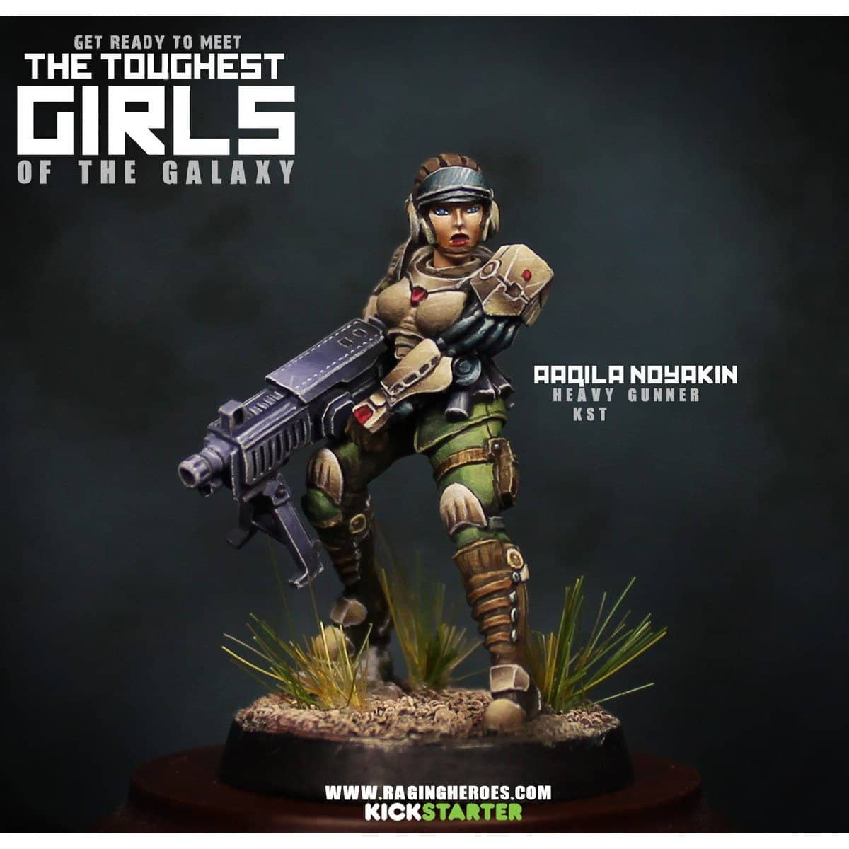 Aaqila Noyakin, Heavy Gunner (KST) - Raging Heroes