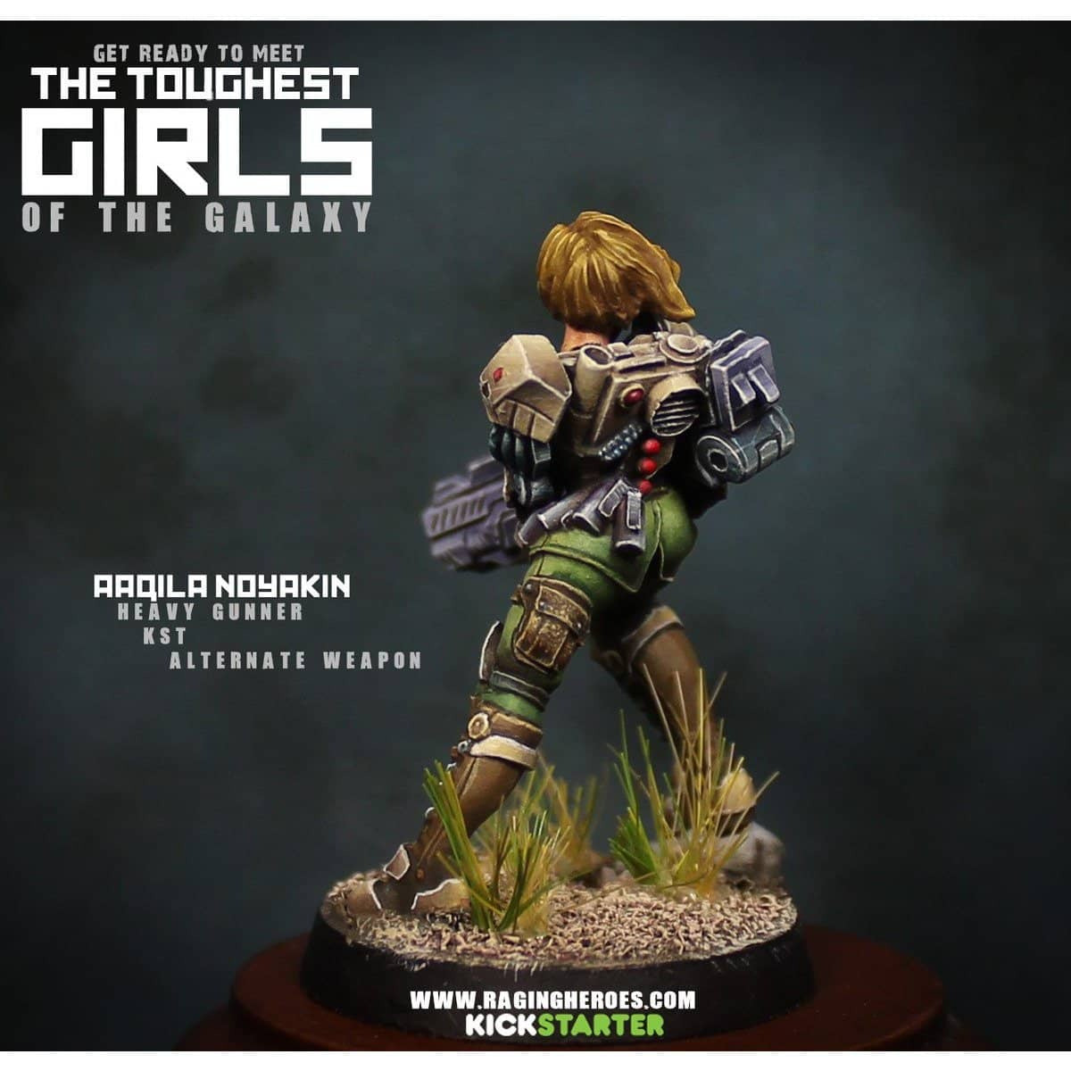 Aaqila Noyakin, Heavy Gunner (KST) - Raging Heroes