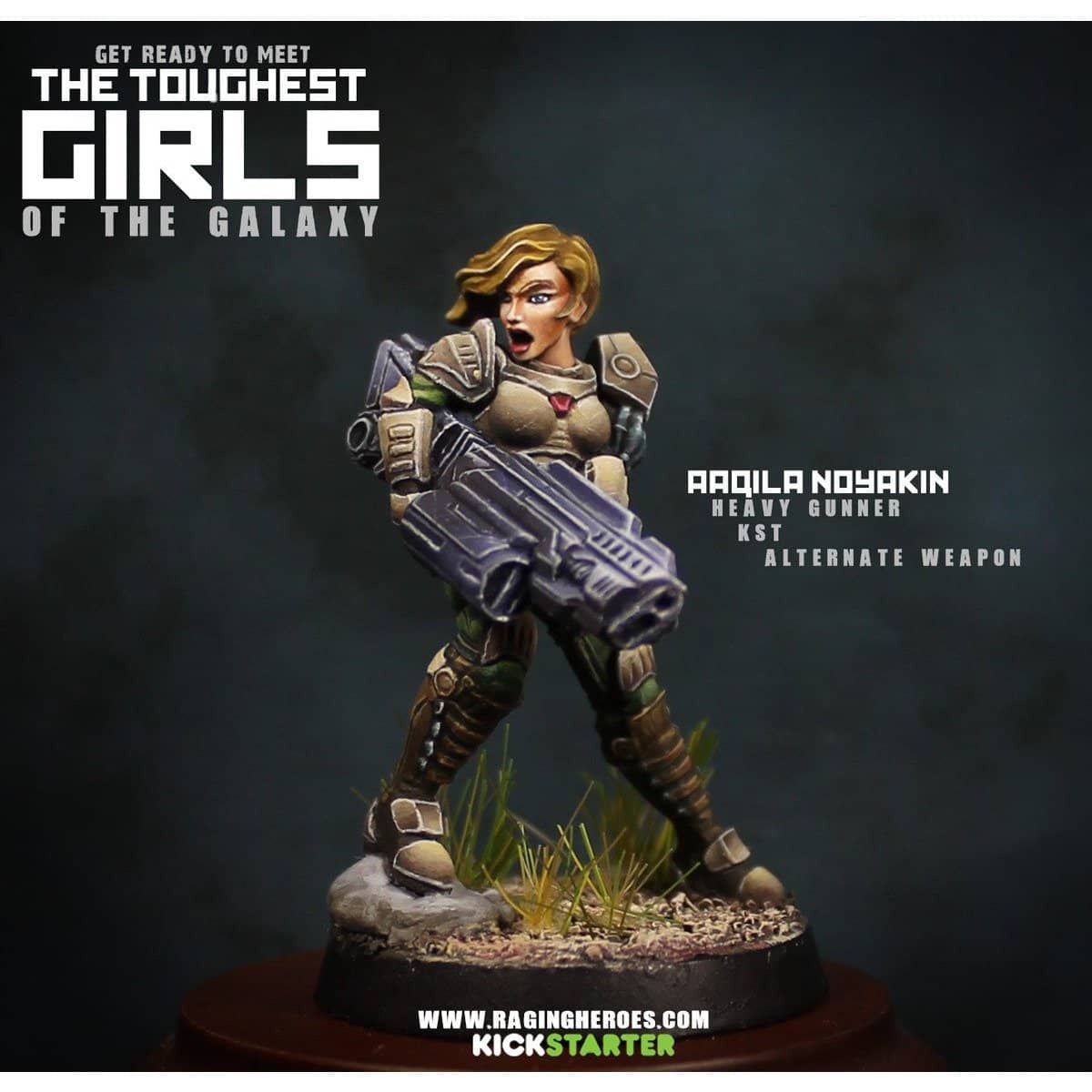 Aaqila Noyakin, Heavy Gunner (KST) - Raging Heroes