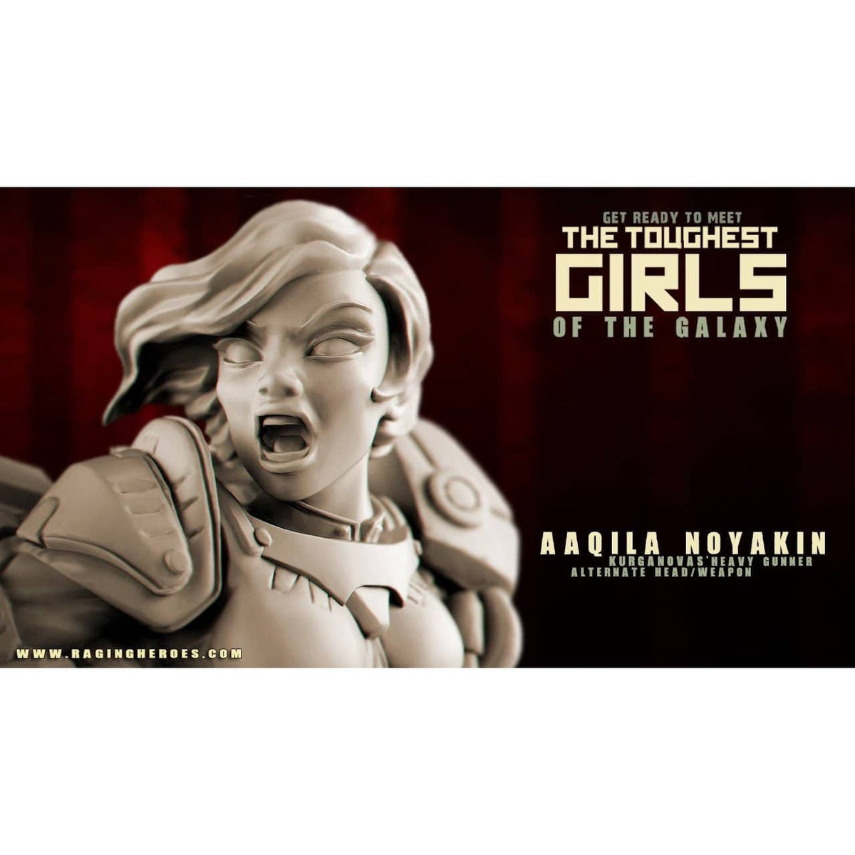 Aaqila Noyakin, Heavy Gunner (KST) - Raging Heroes