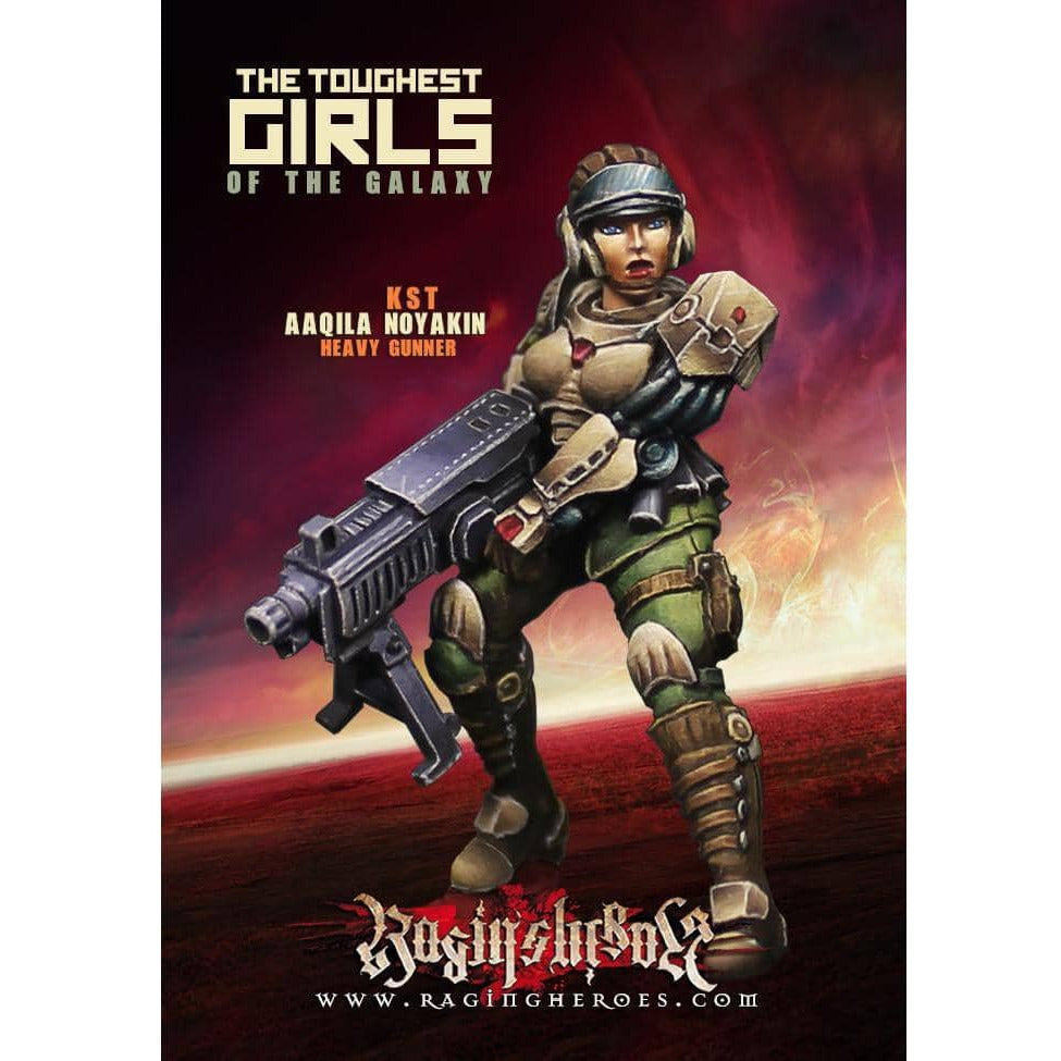 Aaqila Noyakin, Heavy Gunner (KST) - Raging Heroes