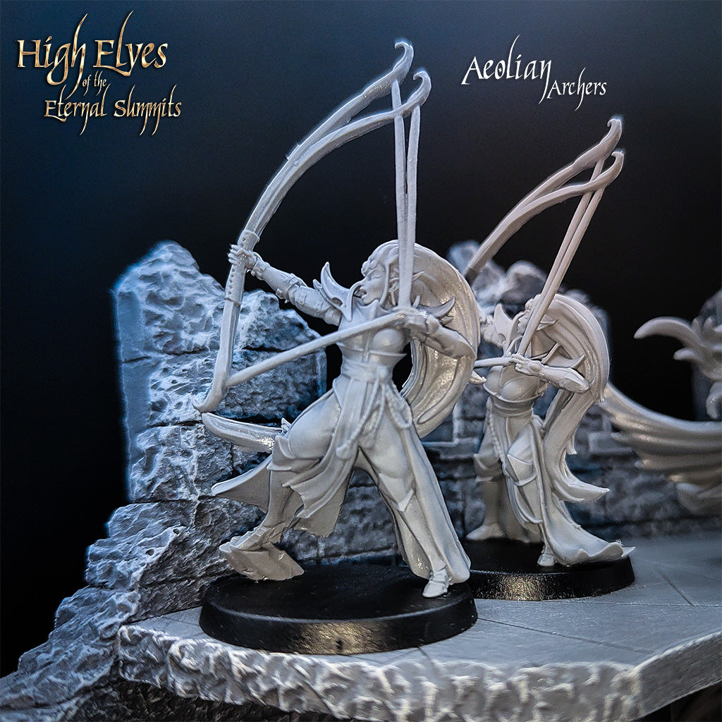 Valnaiir and the Aeolian Archers Pack (HE - F) - Raging Heroes