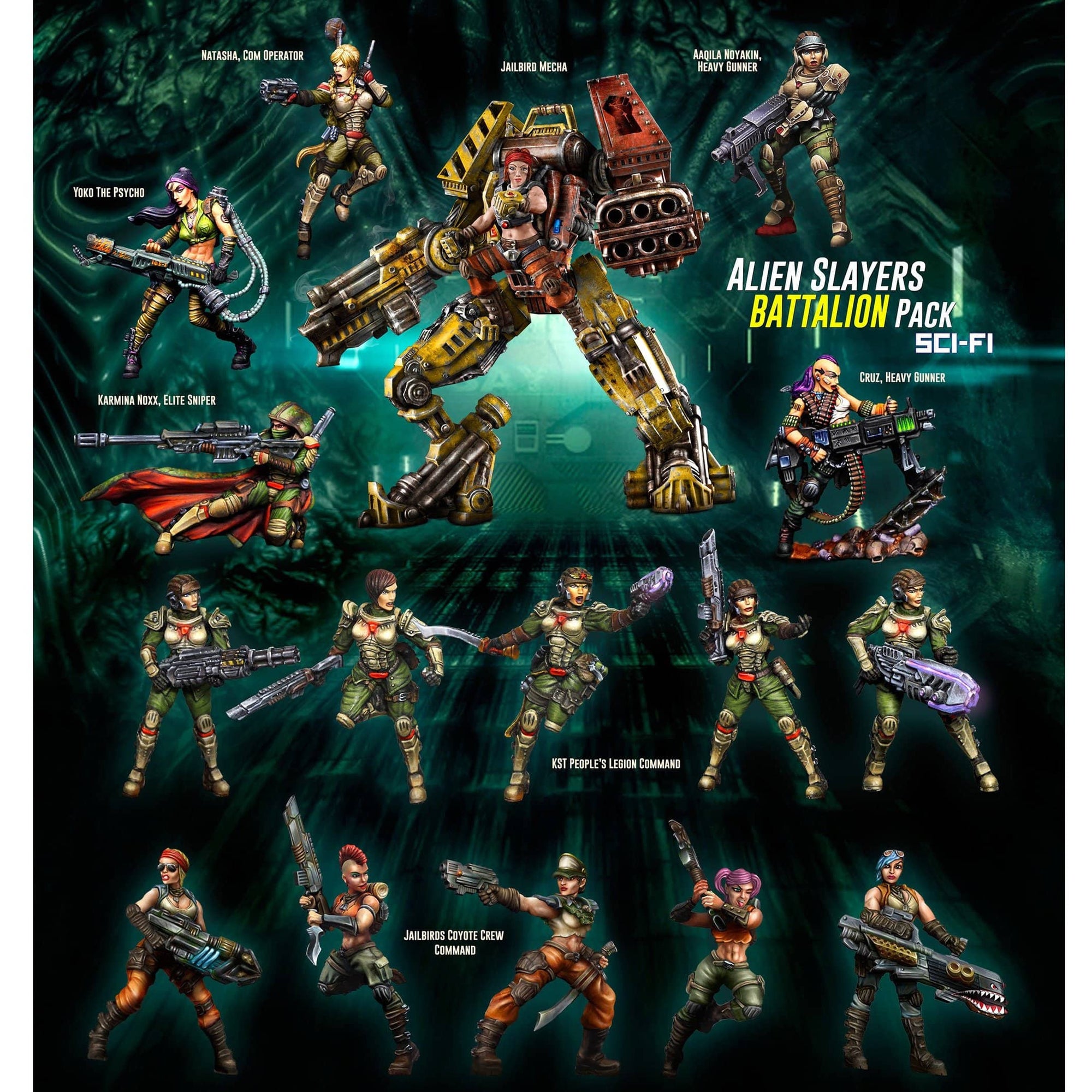 Alien Slayers Battalion (Mixed-SF)