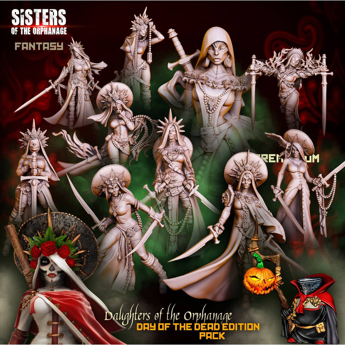 Daughters of the Orphanage DEAD Fantasy Packs (SotO - F) - Raging Heroes