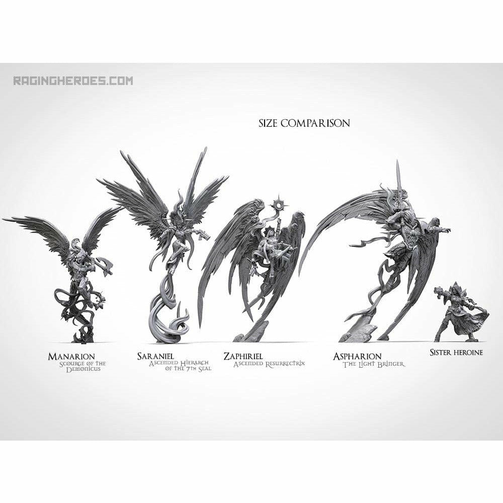 Saraniel, Ascended Hierarch of the 7th Seal (Sisters- SF) - Raging Heroes