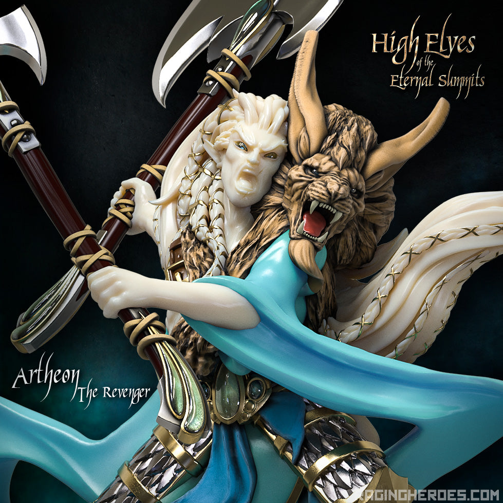 High Elves, Character Box 2 (HE - F) - Raging Heroes