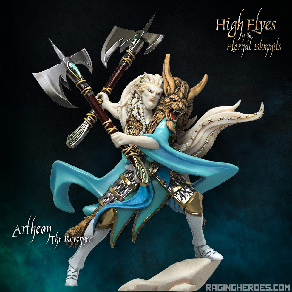 High Elves, Character Box 2 (HE - F) - Raging Heroes
