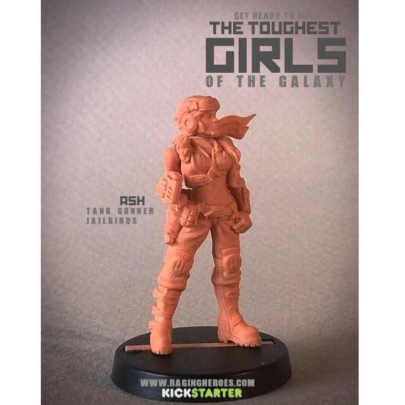 Ash, Tank Gunner (JB) - Raging Heroes