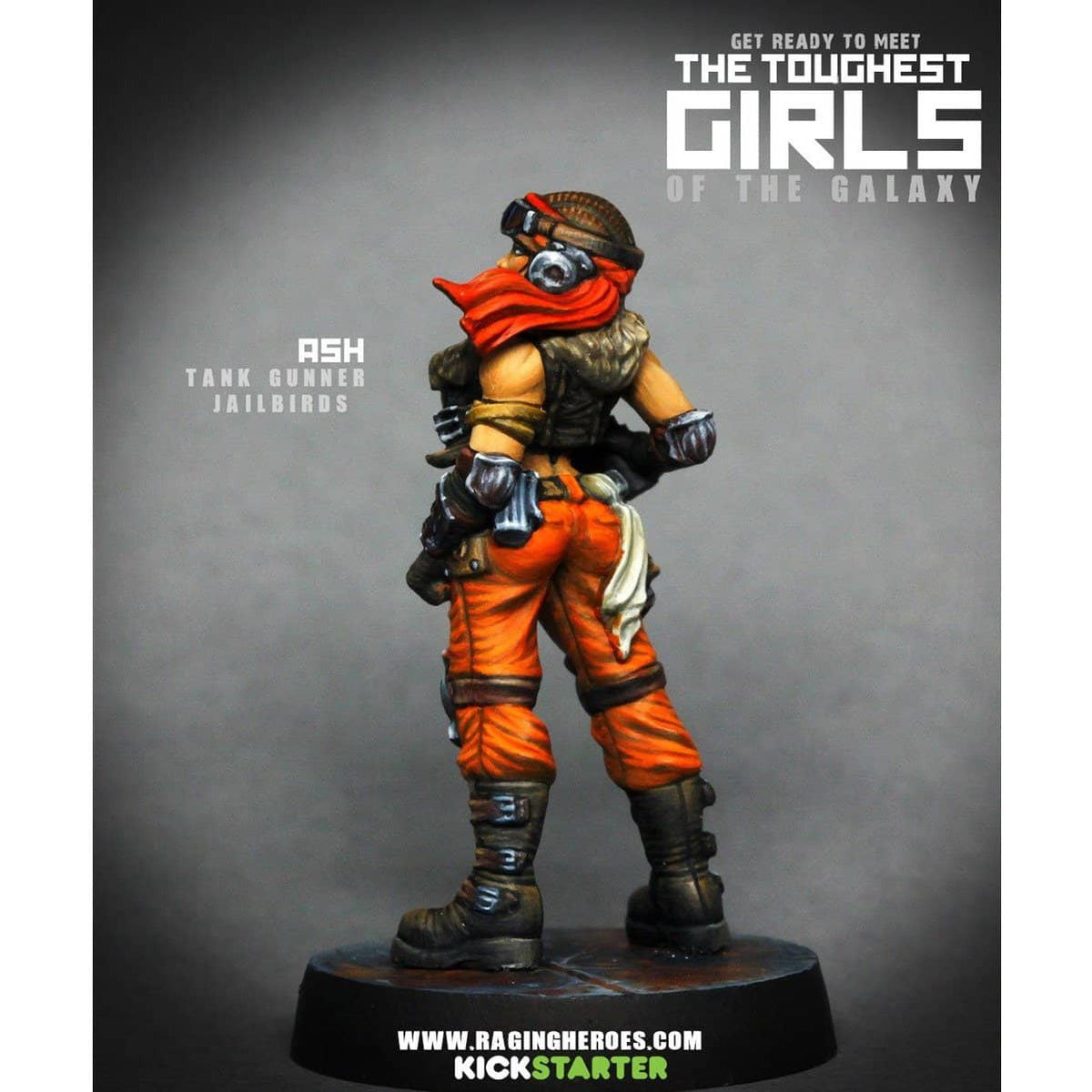 Ash, Tank Gunner (JB) - Raging Heroes