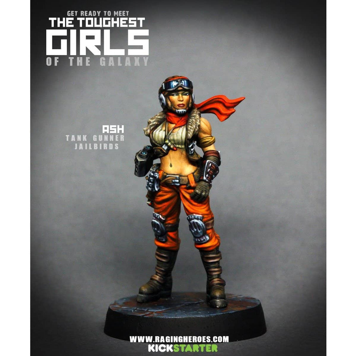 Ash, Tank Gunner (JB) - Raging Heroes